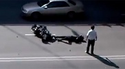ВИДЕО: Раскрыта тайна каскадерского трюка при съемках фильма в Алматы 