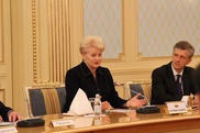 Президент Литвы в Астане разрекламировала своих кардиохирургов и архитекторов
