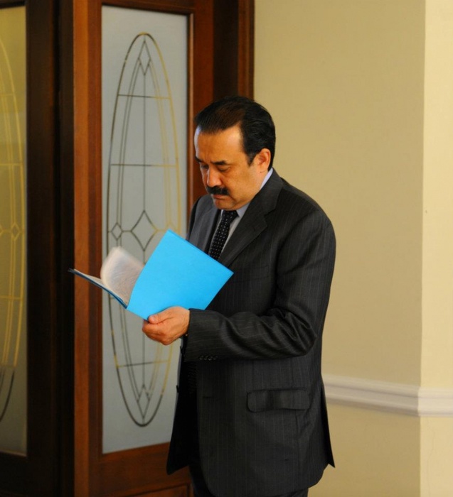 Премьер-министр Казахстана в Санкт-Петербурге. Фото с личной страницы Карима Масимова в facebook.com