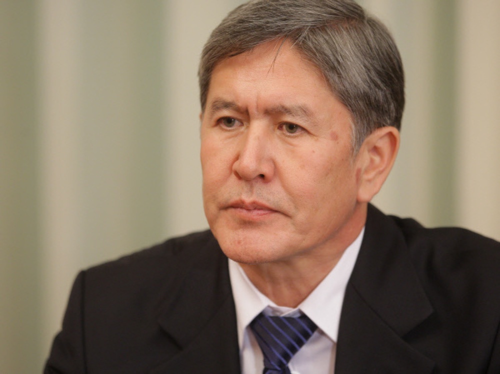 Премьер-министр Кыргызстана, кандидат в президенты Алмазбек Атамбаев. Фото ©РИА НОВОСТИ