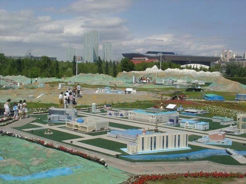 Этно-мемориальный комплекс «Карта Казахстана «Атамекен». Фото с официального сайта проекта