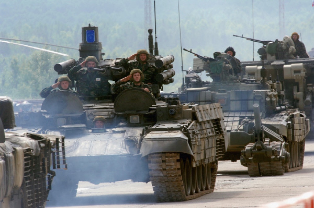 Бронированная машина поддержки танков (БМПТ). Фото РИА Новости©