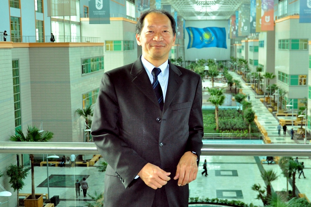 Президент Назарбаев Университета Шигео Катсу
