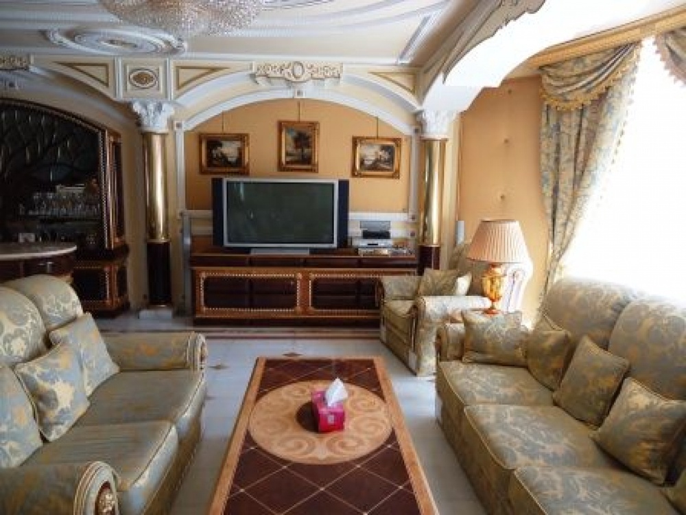 Площадь зала в самой дорогой квартире Алматы равна 85 квадратным метрам. Фото с сайта krisha.kz