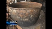 Под Карагандой нашли антикварный казан