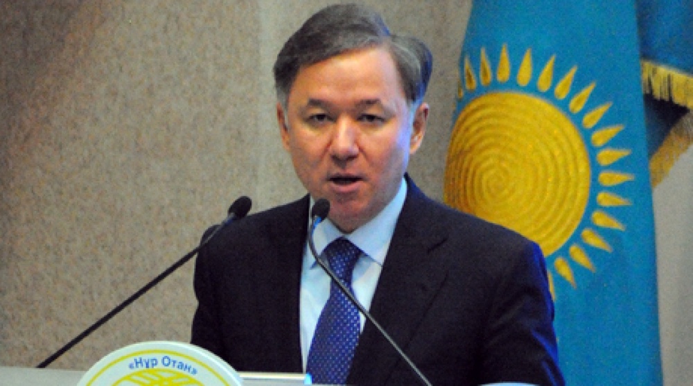 Первый заместитель председателя НДП "Нур Отан" Нурлан Нигматулин. Фото с сайта flickr.com