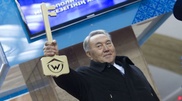Назарбаев стал первым пассажиром метро Алматы