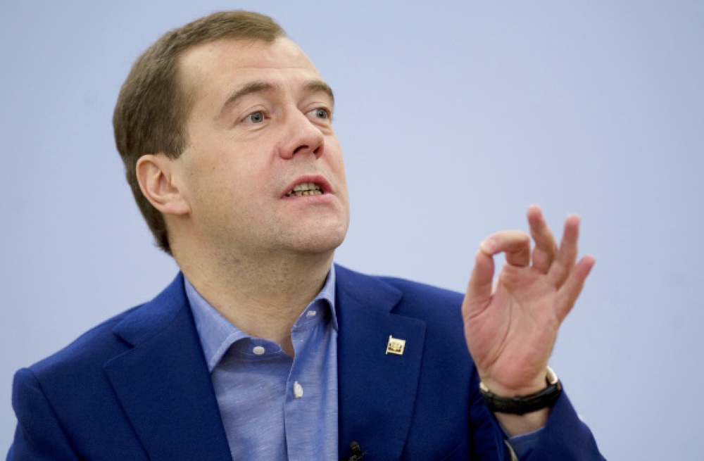 Президент РФ Дмитрий Медведев. Фото РИА Новости©