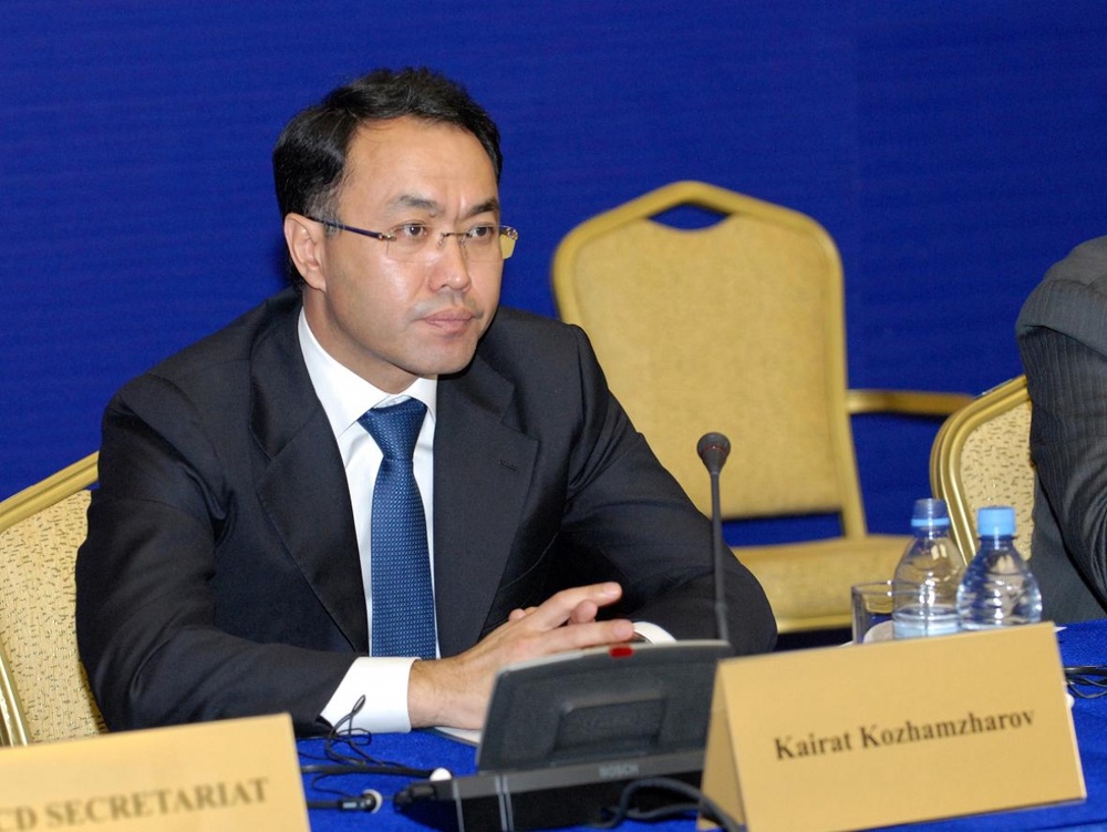 Председатель агентства по борьбе с экономической и коррупционной преступностью Кайрат Кожамжаров. Фото с сайта komparty.kz