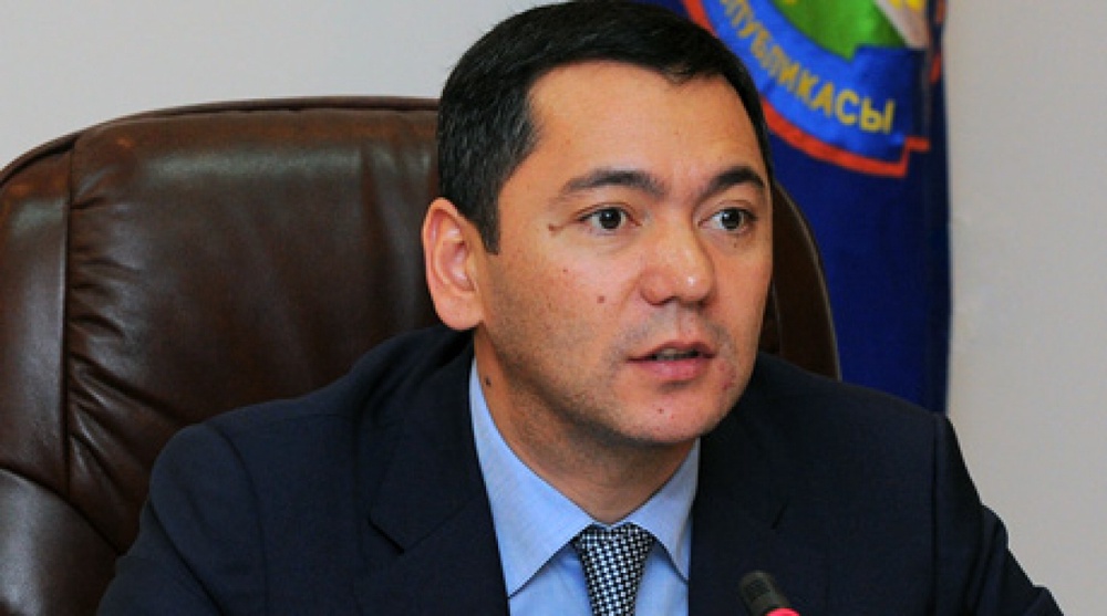 Премьер-министр Кыргызстана Омурбек Бабанов. Фото с сайта gov.kg