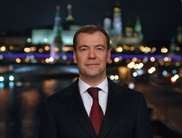 Медведев поздравил Назарбаева с Новым годом
