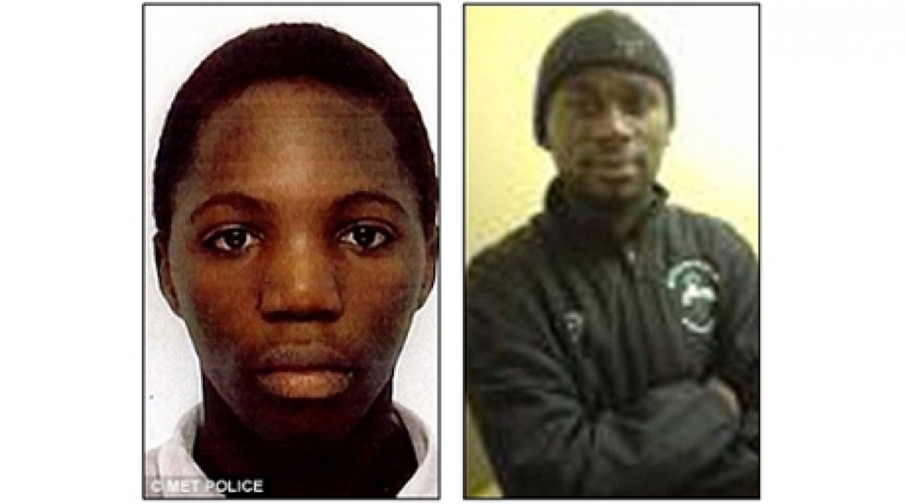 Кристи Баму (слева) и его убийца Эрик Бикуби. Фото с сайта met.police.uk