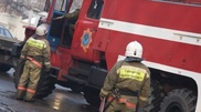 Возле акимата Астаны сгорели два автомобиля