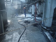 Получившие химические ожоги в цеху "Казфосфата" в Таразе находятся в тяжелом состоянии 