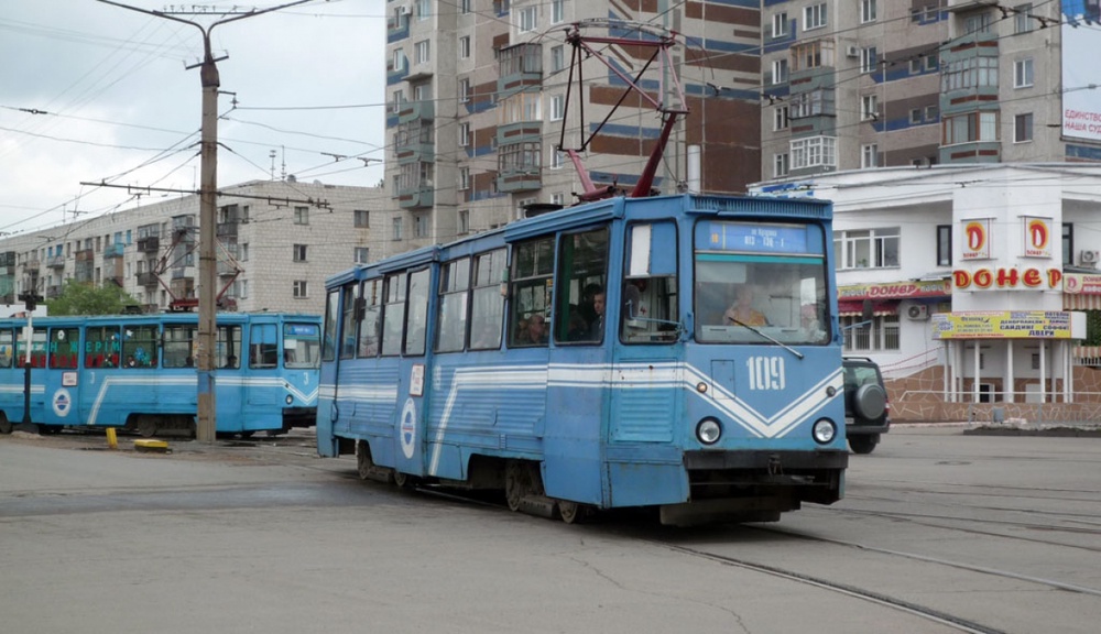 Павлодарские трамваи. Фото с сайта transphoto.ru