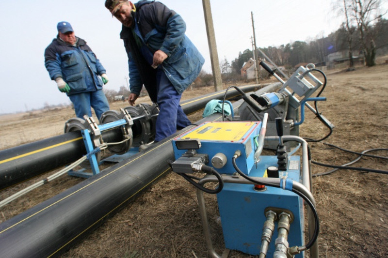 Монтаж газового оборудования. Фото РИА Новости©