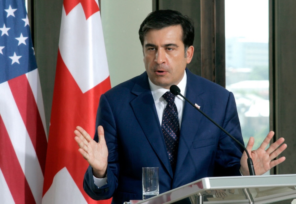 Президент Грузии Михаил Саакашвили. Фото ©РИА НОВОСТИ