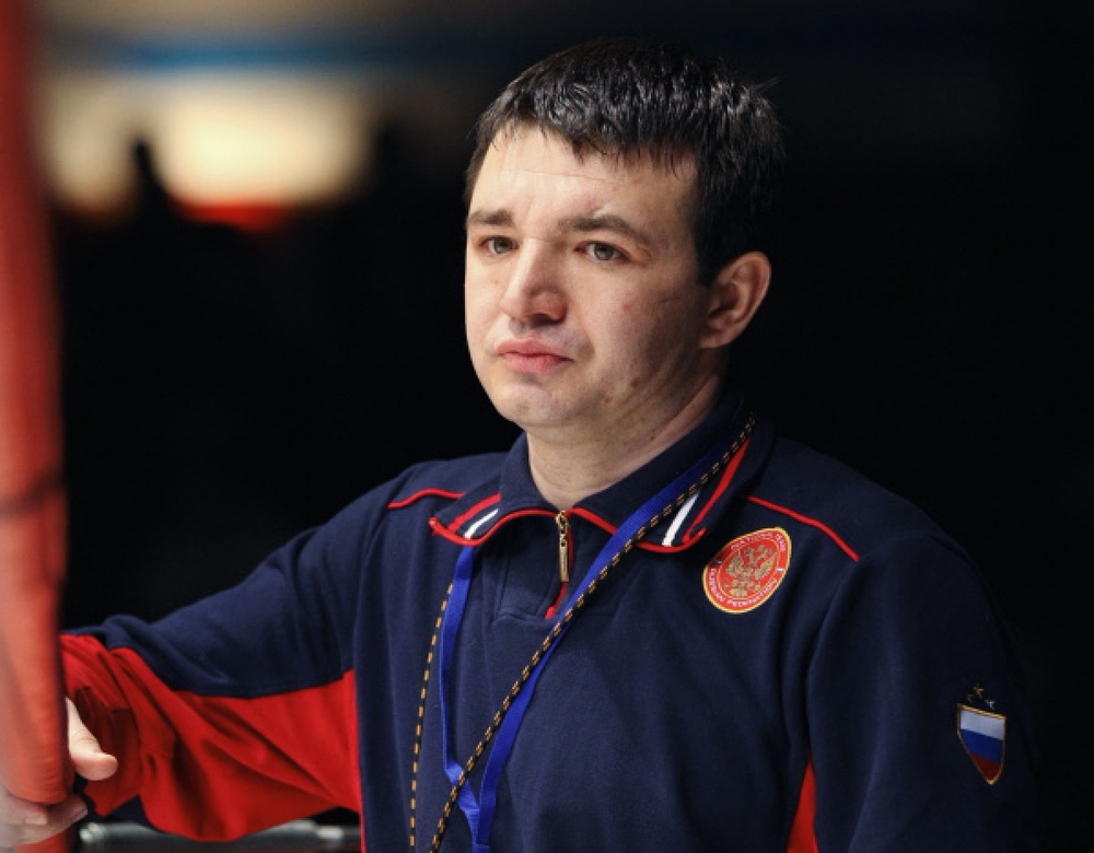 Тренер по боксу Эдуард Кравцов. Фото ©РИА НОВОСТИ