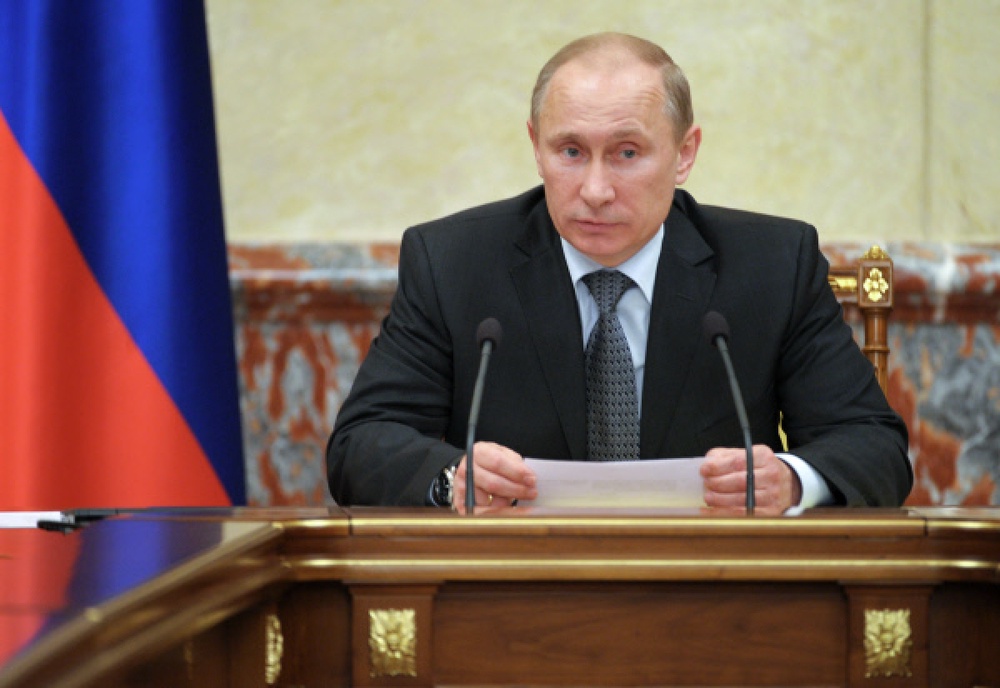 Председатель правительства России Владимир Путин. Фото ©РИА НОВОСТИ