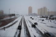 ФОТО: Астану замело снегом
