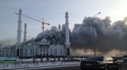 Названа причина пожара в мечети Астаны
