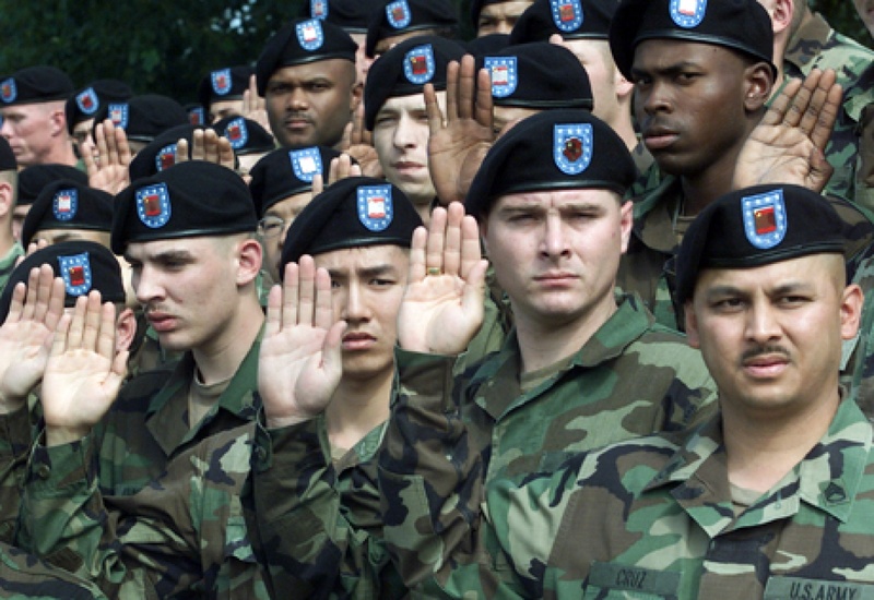 Подразделение армии США "Черные береты". Фото ©REUTERS