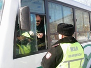 В Петропавловске за день 40 водителей автобусов нарушили ПДД