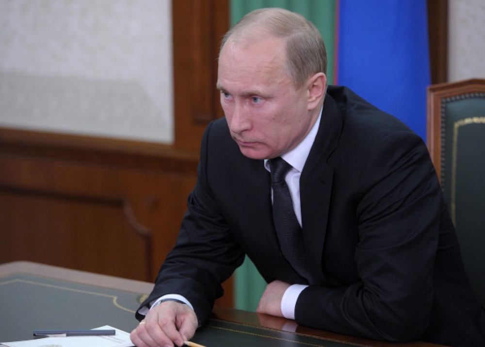 Председатель правительства РФ Владимир Путин. Фото ©РИА НОВОСТИ