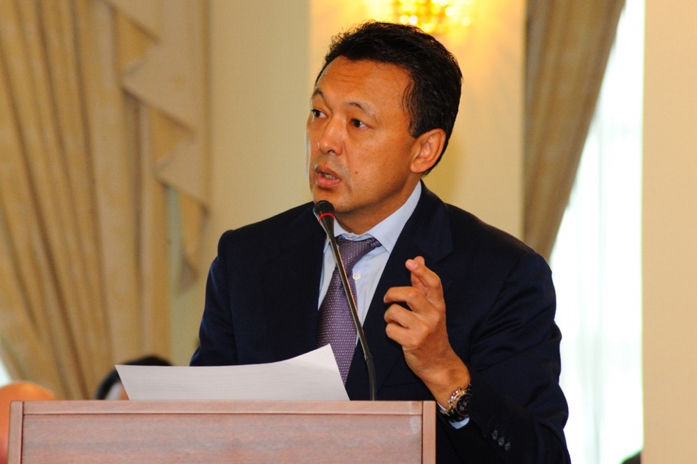 Министр нефти и газа РК Сауат Мынбаев. Фото с сайта pm.kz