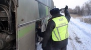 В Жамбылской области столкнулись два автобуса