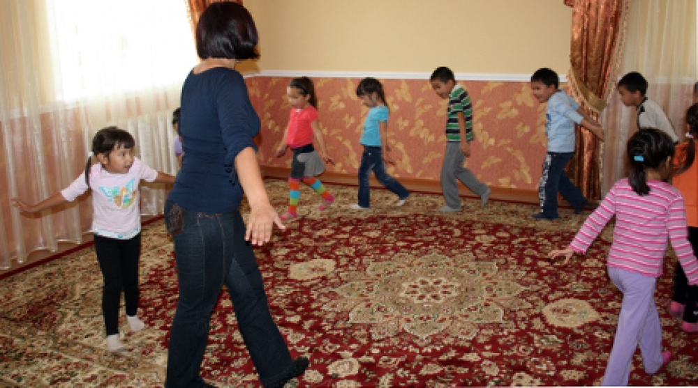 Занятия в детском саду. Фото с сайта vesti.kz