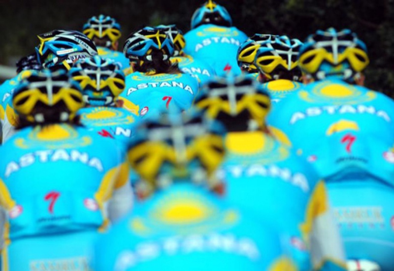 Велокоманда "Астана". Фото с официального сайта клуба
