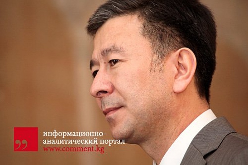 Министр энергетики Кыргызстана Аскарбек Шадиев. Фото с сайта <a href="http://www.comment.kg" target="_blank">www.comment.kg</a>
