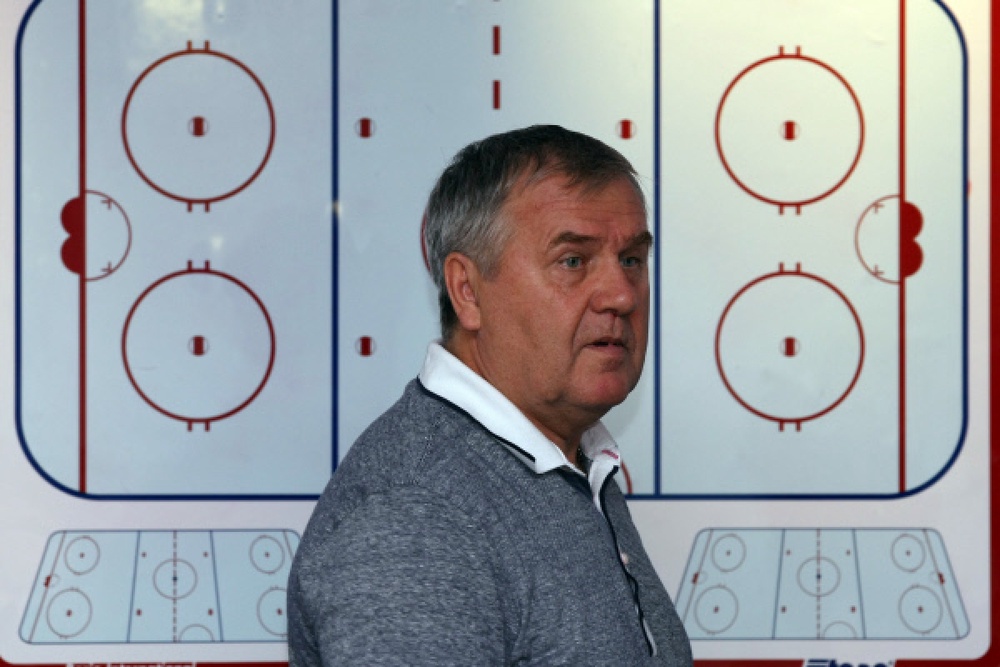 Главный тренер хоккейного клуба "Ак Барс" Владимир Крикунов. Фото ©РИА НОВОСТИ