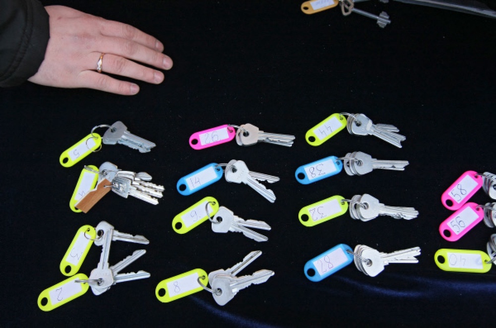Ключи от новых квартир. Фото РИА Новости©