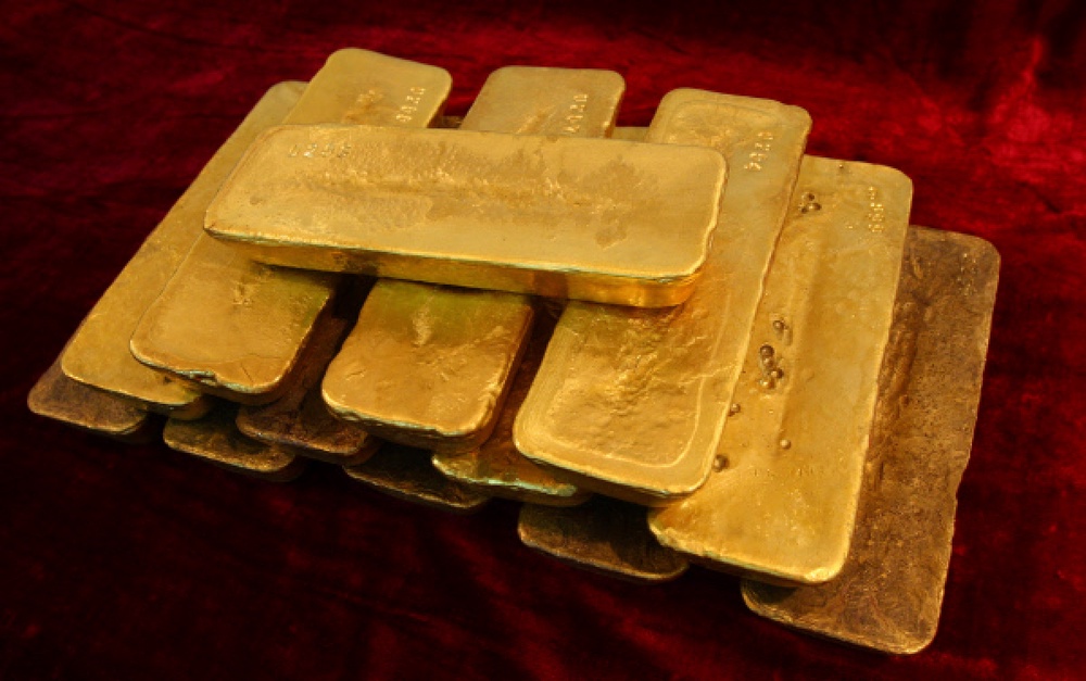 Слитки золота. Фото РИА Новости