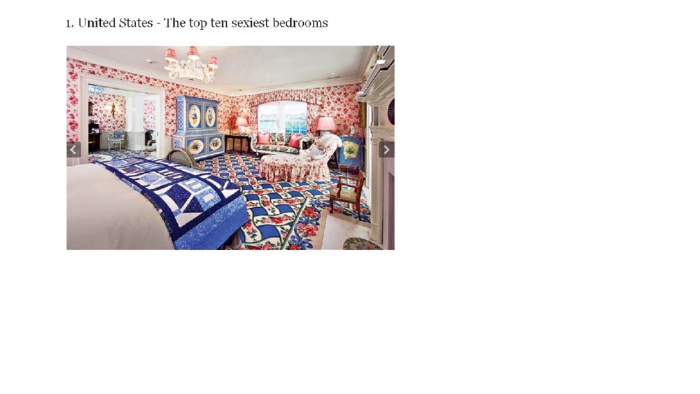Спальня - обладатель первого места. Фото The Telegraph