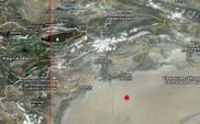 В Китае близ границы с Казахстаном произошло землетрясение