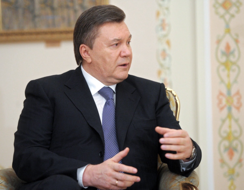 Президент Украины Виктор Янукович. Фото ©РИА НОВОСТИ