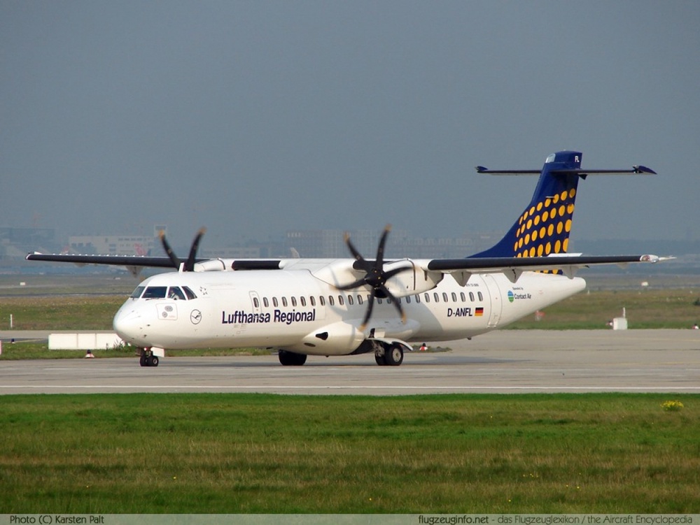 Самолет ATR-72. Фото с сайта aerospace-technology.com