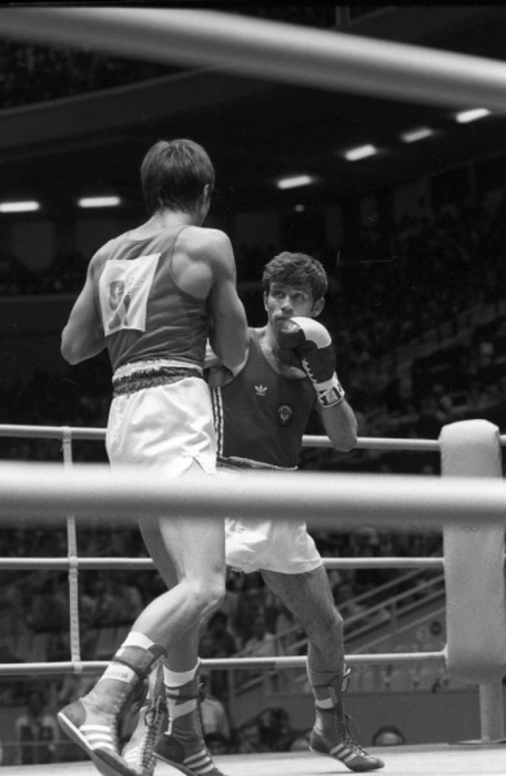 Серебряный призер Олимпиады-80 Виктор Демьяненко (СССР, справа). Фото РИА Новости©