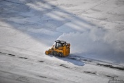 Подвыпивший тракторист врезался в самолет в Усть-Каменогорске