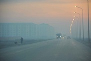 Атырау окутало густым дымом 