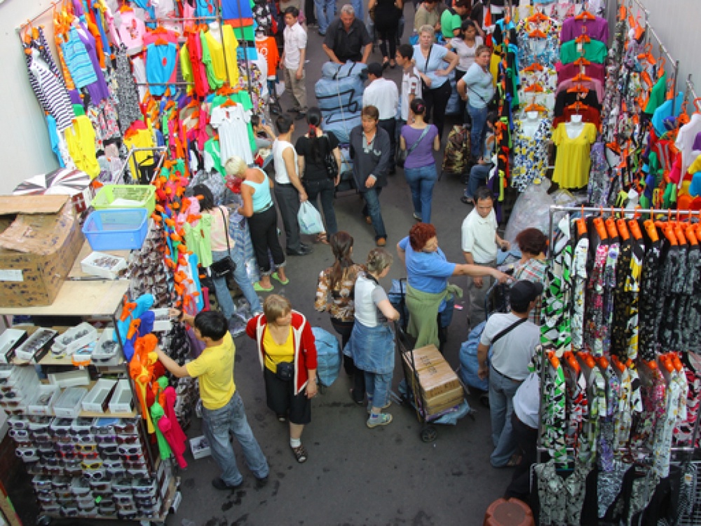 Вещевой рынок. Фото ©РИА НОВОСТИ