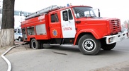 В Алматы горит рынок "Саудакент"