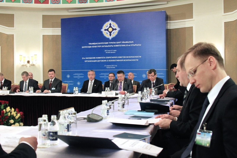 Заседание Комитета секретарей Советов безопасности государств-членов ОДКБ. Фото Даниал Окасов