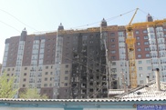 ФОТО: От пожара в столичном ЖК "Береке" пострадала 41 квартира