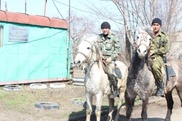 Побережье Каспия в Актау будет патрулировать конная полиция