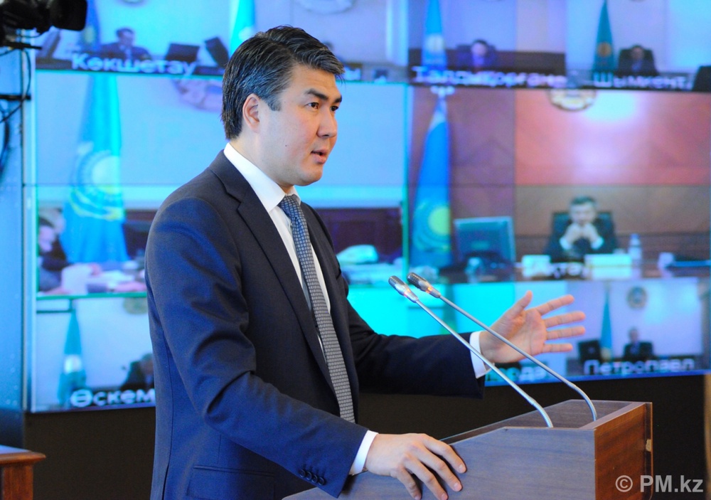 Министр индустрии и новых технологий РК Асет Исекешев. Фото с сайта pm.kz