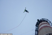 В Усть-Каменогорске организовали прыжки с высоток